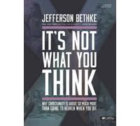 Jefferson Bethke It's Not What You Think Bible Study Book (Tascabile)