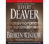 Jeffery Deaver The Broken Window (CD) Lincoln Rhyme Novel