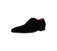 Jeffery West Uomo Scarpe Brogue in Pelle Scamosciata Strappate, Black, 44 EU
