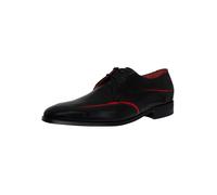 Jeffery West Uomo Scarpe derby in pelle, Nero