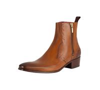 Jeffery West Uomo Stivali in pelle Carlito, Marrone