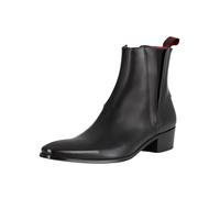 Jeffery West Uomo Stivali in pelle Carlito, Nero