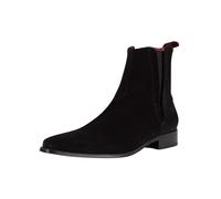 Jeffery West Uomo Stivali Suede, Nero
