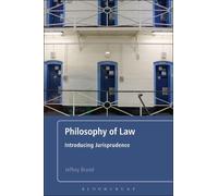 Jeffrey Brand Philosophy of Law (Copertina rigida)