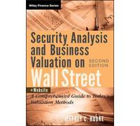 Jeffrey C. Hook Security Analysis and Business Valuation on W (Copertina rigida)