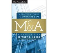 Jeffrey C. Hooke M&A (Copertina rigida) Wiley Finance