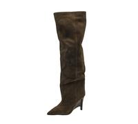 Jeffrey Campbell - Selwyn Stivale Sopra il Ginocchio - - Shoes - Donna - Marrone - 39 EU