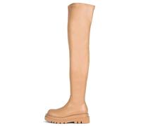 Jeffrey Campbell - Stivali sopra il ginocchio - - Shoes - Donna - Beige - 40 EU