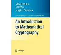 Jeffrey Hoffstein J.H. Silverman An Introduction to Mathematical C (Tascabile)