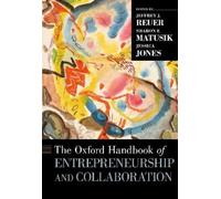 Jeffrey J. Reue The Oxford Handbook of Entrepreneurship and C (Copertina rigida)