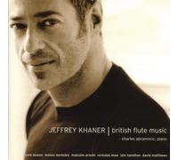 Jeffrey Khaner British Flute Music/sonata for Flute and Piano (CD) Album