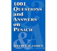 Jeffrey M Cohen 1001 Questions and Answers on Pesach (Copertina rigida)
