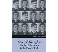 Jeffrey Mehlman Second Thoughts (Tascabile)