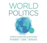 Jeffry A Frieden David A Lake Kenneth A Sch World Politics (Mixed Media Product)