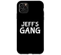 Jeff's Gang First Name Jeff Bachelor Party Wedding Custodia per iPhone 11 Pro Max