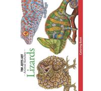 Jeffs Lizards Coloring Book (Tascabile) Animal Sketches