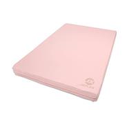Jeflex - tappetino da ginnastica rosa/beige e tappetino morbido 100 x 70 x 8 cm, prodotto in Germania/salvaspazio e tappetino da yoga, tappetino da gioco per cameretta dei bambini