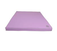 Jeflex - Tappetino morbido viola e tappetino da ginnastica 150 x 100 x 8 cm, prodotto in Germania/tappetino da ginnastica pieghevole/tappetino fitness salvaspazio e tappetino da yoga pieghevole/spesso