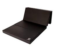 Jeflex - Tappetino pieghevole nero per pavimenti morbidi, 200 x 100 x 8 cm, prodotto in Germania/tappetino da ginnastica/fitness salvaspazio/tappetino da gioco per cameretta dei bambini