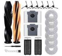 Jegehoyo Kit di accessori di ricambio per aspirapolvere robot DREAME L40s Pro Ultra / X50 Ultra Complete / X50 Master / L50 Pro Ultra, per Mova V50 Ultra Complete(20 accessori)