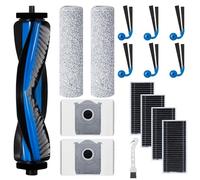 Jegehoyo Kit di accessori di ricambio per aspirapolvere robot ECOVACS DEEBOT X9 PRO Omni, 1 spazzola principale, 2 Panni Roller, 4 filtri, 2 sacchetti per la polvere, 6 spazzole laterali, 1 spazzola