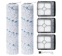 Jegehoyo Spazzole a Rullo e Filtro HEPA Ricambi per Accessori per BISSELL CrossWave X7 Plus Cordless Pet 2955N, 3479N Aspirapolvere, 2 spazzole a rulli, 3 Filtri HEPA, 1 spazzola per la pulizia