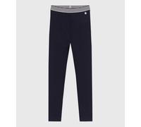 Jeggings in cotone Blu 3 anni - 94 cm Tinta unita