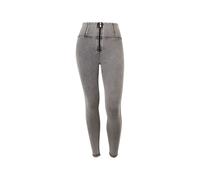 Jeggings push up WR.UP® superskinny vita alta con zip