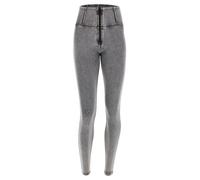 Jeggings push up WR.UP® superskinny vita alta con zip