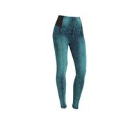 Jeggings push up WR.UP® vita alta tessuto effetto marble