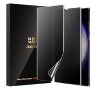 JEHOO 2 Pezzi per Samsung Galaxy S23 Ultra Privacy Pellicola Protettiva, Supporta il riconoscimento delle impronte digitali, Anti-Spia, Senza Bolle Copertura Completa Protezione Schermo TPU Film, 6,8