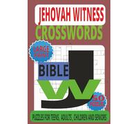 Jehovah’s Witness Crossword Puzzle Book: 50 Large-Print Bible-Themed Puzzles for All Ages | Thoughtful Gift for Jehovah’s Witness Believers