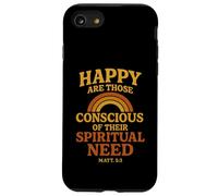 Jehovah's Witness 2026 Year Text Happy Spiritual JW ORG JW Custodia per iPhone SE (2020) / 7/8
