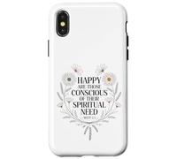 Jehovah's Witness 2026 Year Text Happy Spiritual JW ORG JW Custodia per iPhone X/XS