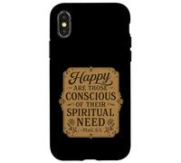 Jehovah's Witness 2026 Year Text Happy Spiritual JW ORG JW Custodia per iPhone X/XS