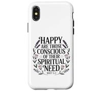Jehovah's Witness 2026 Year Text Happy Spiritual JW ORG JW Custodia per iPhone X/XS