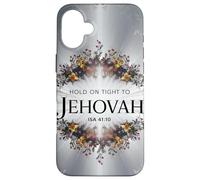 Jehovah's Witness Isaiah 41:10 JW.ORG JW Scripture Quote Custodia per iPhone 16 Plus