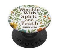Jehovah's Witness Worship With Spirit and Truth JW ORG PopSockets PopGrip Adesivo