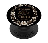 Jehovah's Witness Worship With Spirit and Truth JW ORG PopSockets PopGrip Adesivo