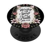Jehovah's Witness Worship With Spirit and Truth JW ORG PopSockets PopGrip Adesivo