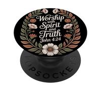 Jehovah's Witness Worship With Spirit and Truth JW ORG PopSockets PopGrip Adesivo