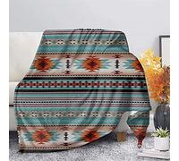 Jeiento Coperta Southwest per Divano Letto, Morbida Tappezzeria Azteca Sud-occidentale Navajo per Divano, Sedia per Soggiorno, Decorativa 114x150 cm