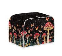 Jeiento Copertura antipolvere per tostapane a forma di farfalla, due fette, per la protezione dell'olio, accessori da cucina, piccoli elettrodomestici, S