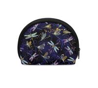 Jeiento Mini portamonete per borsetta, impermeabile, da viaggio, kit universale con chiusura a cerniera, borsa da viaggio per piccoli oggetti, chiavi, rossetto, carte di credito, regalo ideale,