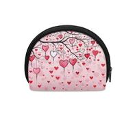 Jeiento Mini portamonete per borsetta, impermeabile, da viaggio, kit universale con chiusura a cerniera, borsa da viaggio per piccoli oggetti, chiavi, rossetto, carte di credito, regalo ideale, Albero