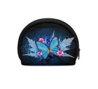 Jeiento Mini portamonete per borsetta, impermeabile, da viaggio, kit universale con chiusura a cerniera, borsa da viaggio per piccoli oggetti, chiavi, rossetto, carte di credito, regalo ideale,
