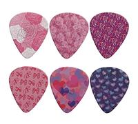 Jeiento Plettri per Chitarra di San Valentino - Triangolo Classico per Basso, Chitarre Acustiche ed Elettriche - Pesanti per Chitarristi