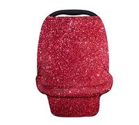 Jeiento Red Bling - Coprisedile elastico per auto, per bambini, per seggiolino auto, per bambini, colore: Rosso