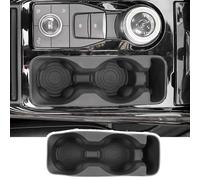 JEIEREPU - Sottobicchiere per console centrale, per Ford Explorer dal 2020 al 2024, su misura, antiscivolo e impermeabile, inserto in silicone per presa sicura, fodera per portabicchieri per accessori