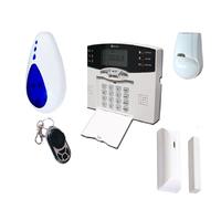 JEIKO Sistema d'allarme per garage e cantine senza fili - Doppia sirena esterna Pronto all'uso